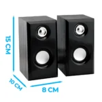 Bocinas Ele-gate Bc.88 2.1 Altavoces Usb Para Pc Y Laptop - Imagen 2