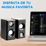 Bocinas Ele-gate Bc.88 2.1 Altavoces Usb Para Pc Y Laptop - Imagen 4