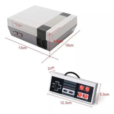 CONSOLA MINI GAMER CLÁSICO 620 JUEGOS 2 CONTROLES (3)