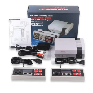 CONSOLA MINI GAMER CLÁSICO 620 JUEGOS 2 CONTROLES MINIGAME620 (9)