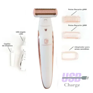 DEPILADORA CORPORAL MODATECNO D24 RECARGABLE USB PORTATIL... (1)