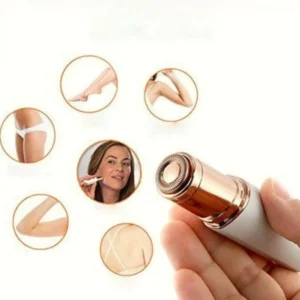 DEPILADORA REMOVEDOR VELLO FACIAL PORTÁTIL CON LUZ MR-047 (1)