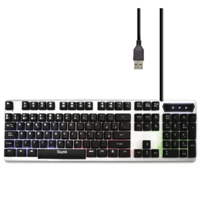 KIT TECLADO Y MOUSE M-350 GAMER BUYTITI RGB ESPAÑOL (3)