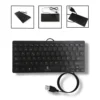 MINI TECLADO DELGADO USB ALÁMBRICO 78 TECLAS NEGRO MT (3)