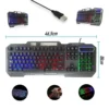 TECLADO ALÁMBRICO ILUMINADO RGB CON BASE DE METAL M-888 (1)