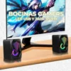 Bocinas Rgb Con Control Volumen Portátil 3.5mm BC (2)