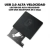 Reproductor De Cd Y Dvd Lector Usb Para Pc Laptop Portatil (6)