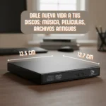 Reproductor De Cd Y Dvd Modatecno Lector Usb Para Pc Laptop - Imagen 2