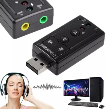 Tarjeta De Sonido 7.1 Canales Adaptador Usb Audio Microfono (1)