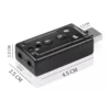 Tarjeta De Sonido 7.1 Canales Adaptador Usb Audio Microfono (7)