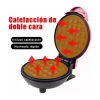 WAFFLERA ELECTRICA MINI REDONDA ANTIADHERENTE PORTATIL VIAJE (4) (2)