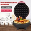 WAFFLERA ELECTRICA MINI REDONDA ANTIADHERENTE PORTATIL VIAJE (5) (1)