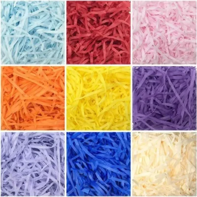 Papel China Triturado En Varios Colores 100 Bolsas De 6g Cu (4)