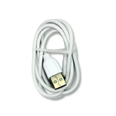 CABLE USB CARGA RAPIDA TIPO V8 1HORA 1 METRO BLANCO CAB177 (1)