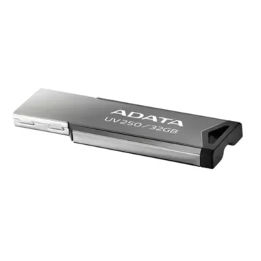 MEMORIA USB 32 GB ADATA METÁLICA 2.0 COLOR PLATA AUV250-32G-RBK (4)