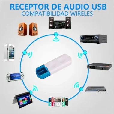 RECEPTOR DE AUDIO BLUETOOTH USB TRANSMISOR MÚSICA BT (12)