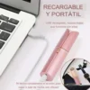 DEPILADORA REMOVEDOR VELLO FACIAL PORTÁTIL USB ROSA (4)