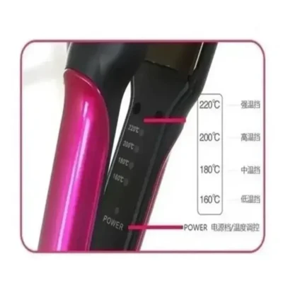 PLANCHA ALACIADORA PROFESIONAL RECTA HENG LIAN PARA CABELLO (2)