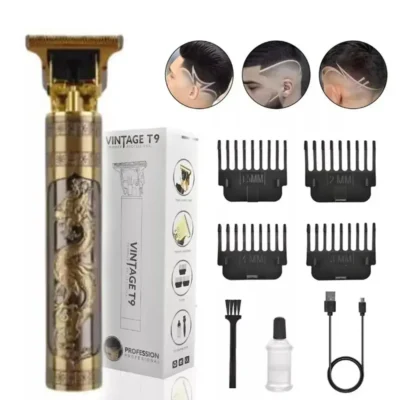 MAQUINA CORTADORA RASURADORA CABELLO PERFILADORA PROFESIONAL DRAGON BRONCE LU8354