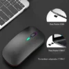 MOUSE OPTICO RATON GAMER INALAMBRICO LUZ RGB USB RECARGABLE (2) (1)