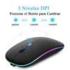 MOUSE OPTICO RATON GAMER INALAMBRICO LUZ RGB USB RECARGABLE (4) (1)