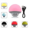 MINI VENTOSA BOCINA HONGO BLUETOOTH IMPERMEABLE RECARGABLE TM-5118 ROSA (001)