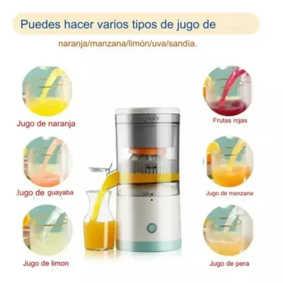 EXPRIMIDOR ELECTRICO RECARGABLE PARA EXTRAER JUGO CITRICOS (5)