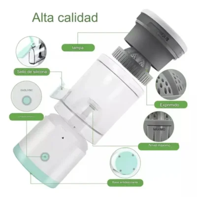 EXPRIMIDOR ELECTRICO RECARGABLE PARA EXTRAER JUGO CITRICOS (6)