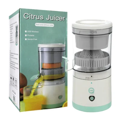 Exprimidor Electrico Recargable Para Extraer Jugo Citricos