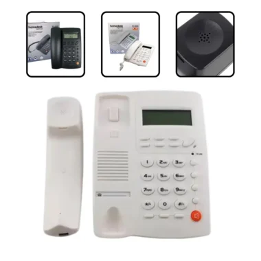 Teléfono Fijo Con Identificador Altavoz Para Casa U Oficina (1)