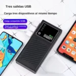 Power Bank Bateria Portatil De 20000mah Con 3 Entradas Usb (1) (1)