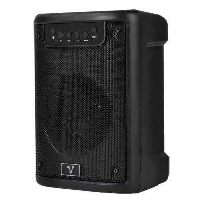 BOCINA KARAOKE VORAGO KSP-205 4 PULGADAS RGB 4 HRS USB TWS (2)