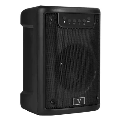 BOCINA KARAOKE VORAGO KSP-205 4 PULGADAS RGB 4 HRS USB TWS (4)