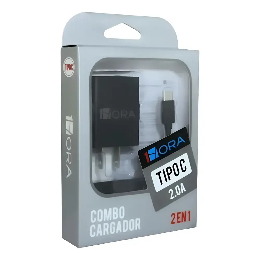 Cargador 1hora Gar080 Usb-c Carga Rápida 1m 110v