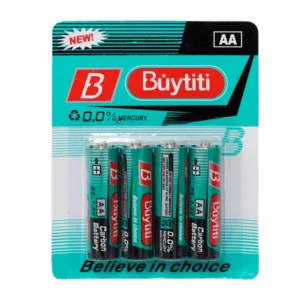 BATERIAS AA BUYTITI IDC-5AA BLISTER 4 PIEZAS 1.5V