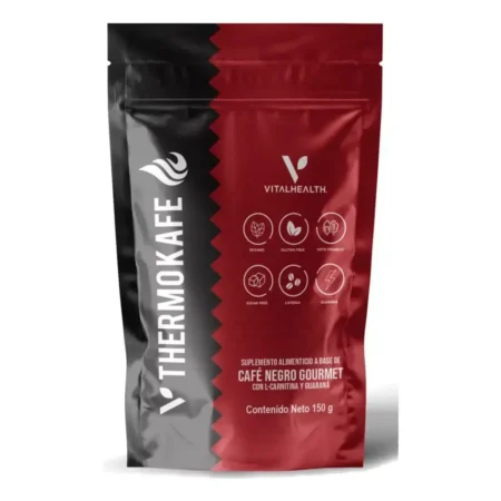 THERMOKAFE VITALHEALTH CAFÉ NEGRO GOURMET LCARNITINA GUARANÁ (2)