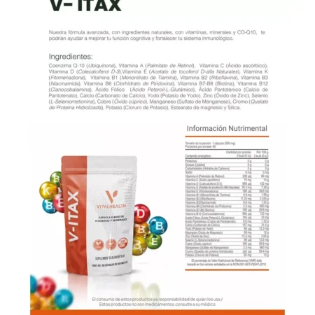 V-ITAX MULTIVITAMINICO SISTEMA COGNITIVO NEUROTRANSMISORES (1)