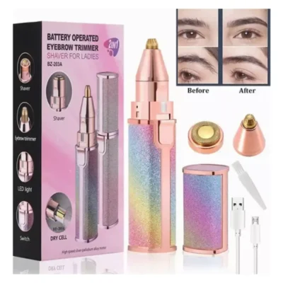 Depilación Facial Femenina De Forma Portátil Recortadora (1)