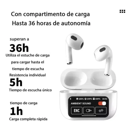 Auriculares Estéreo A12 Pro Bluetooth V5.4 Con Pantalla Le (4) (1)