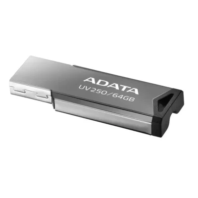 Memoria Usb Adata Uv250 Auv250-64g-rbk 64gb 2.0 Plateado (3)
