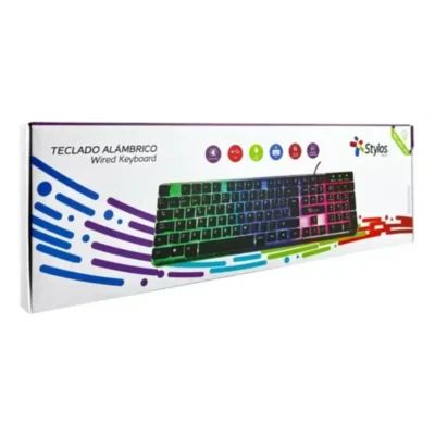 Teclado Stylos Alambrico Sttealled1t Rgb Qwerty (3)