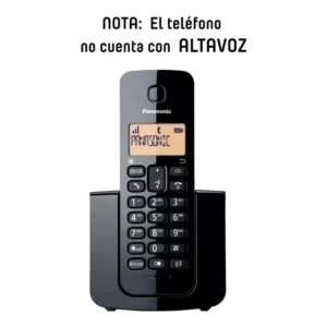 Teléfono Inalámbrico Panasonic Kx-tgb110meb Lcd Compacto (4)