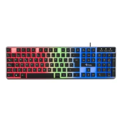 Teclado Stylos Alámbrico Sttealled1t Rgb Qwerty
