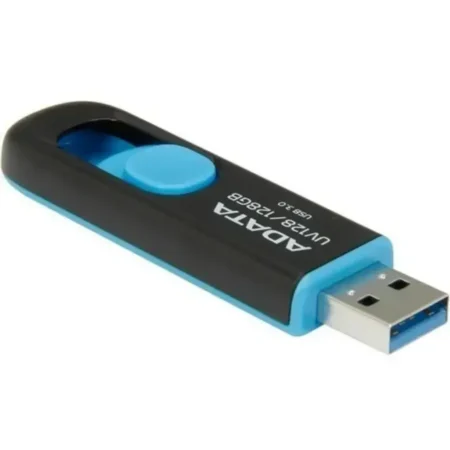 Memoria Usb Adata Uv128 128gb 3.2 Gen 1 Negro Y Azul - Imagen 3