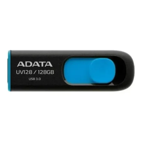 Memoria Usb Adata Uv128 128gb 3.2 Gen 1 Negro Y Azul - Imagen 4