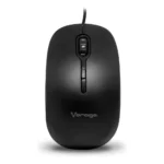 Mouse Alámbrico Ergonómico Usb Vorago Mo-100 Negro (2)