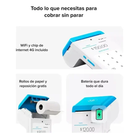 Point Smart 2, Terminal Para Tarjetas Con Internet Gratis - Imagen 4