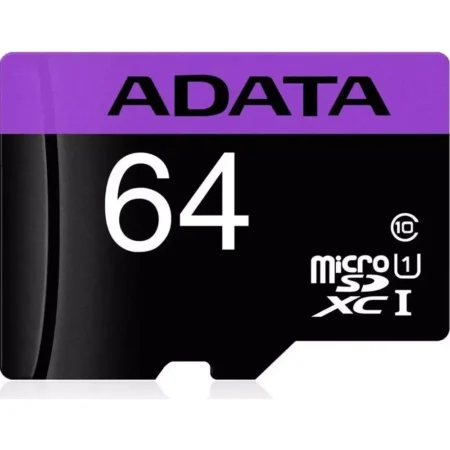 Tarjeta De Memoria Adata 64gb Con Adaptador Sd Premier (1)