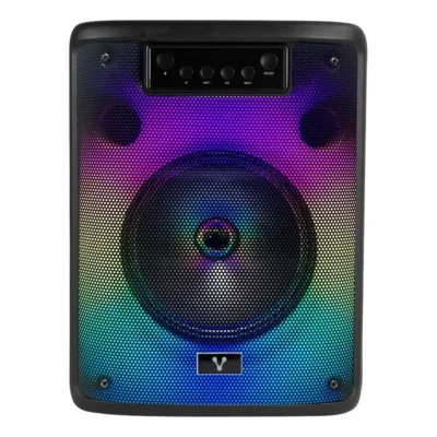 Bocina Karaoke Vorago Ksp-303 8 Pulgadas Rgb 4 Hrs Usb Tws