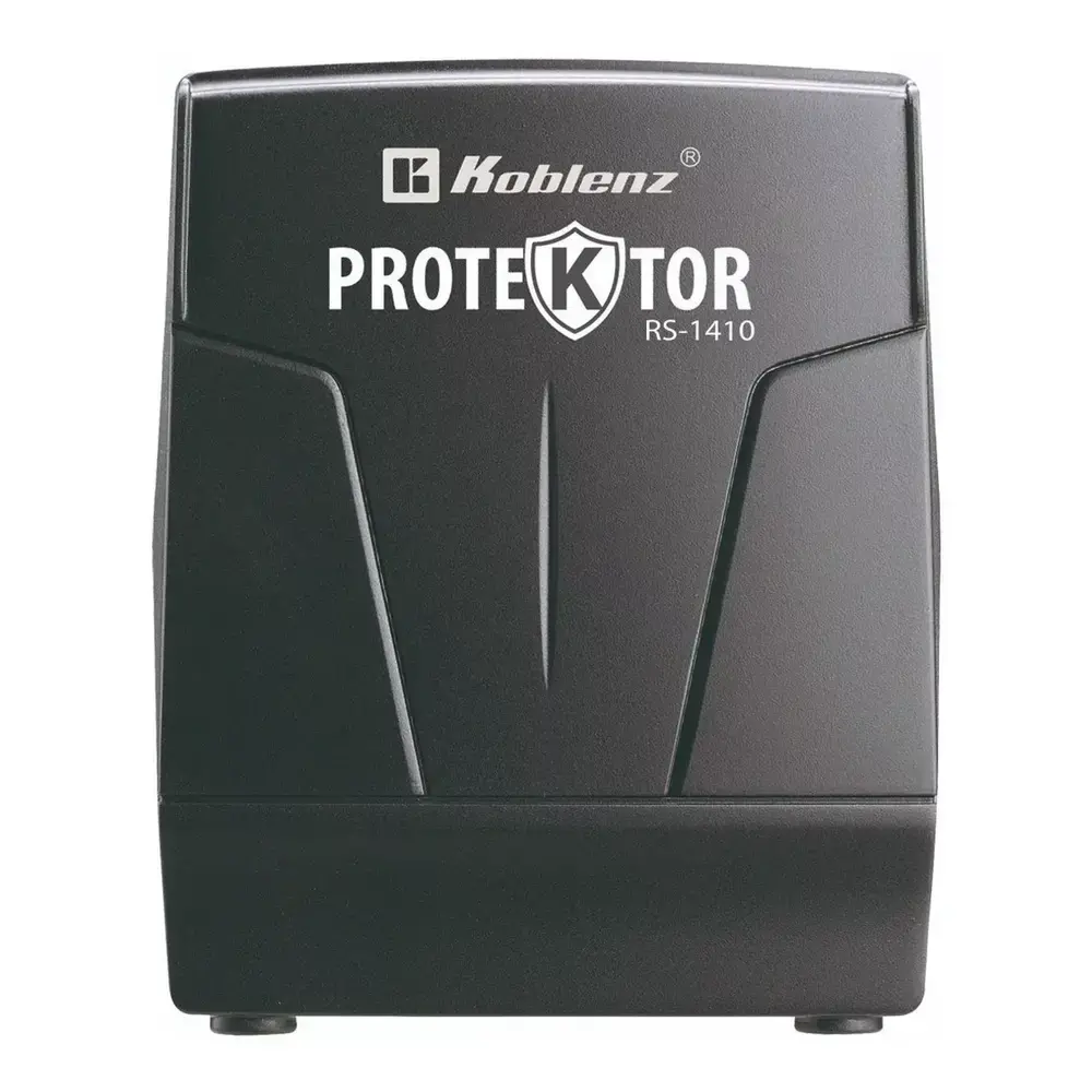 Regulador Koblenz Rs-1410 1410va 8 Tomas 120v Negro